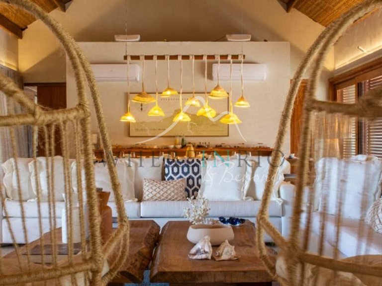 Beautiful Beachfront House at Praia do Preá