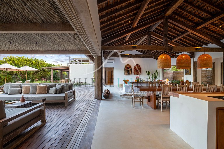 Villa de lujo en la playa Itapororoca
