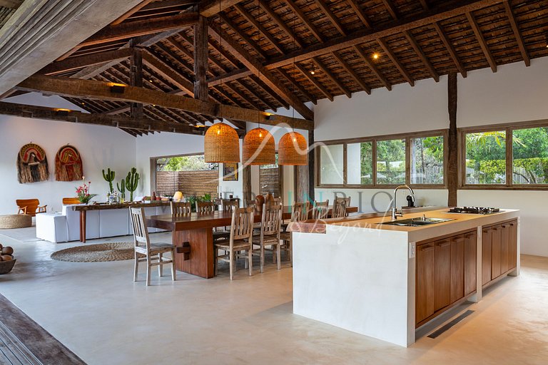 Villa de lujo en la playa Itapororoca