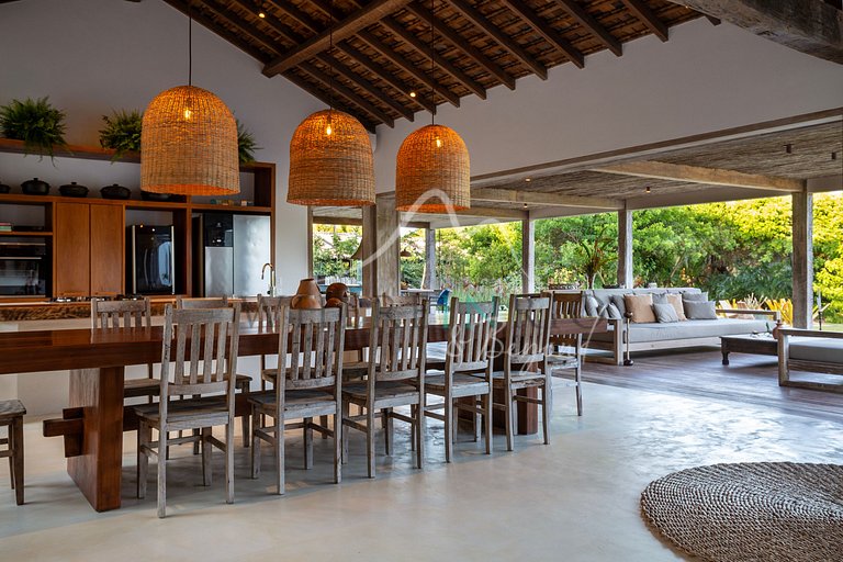 Villa de lujo en la playa Itapororoca