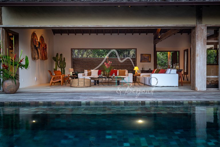 Villa de lujo en la playa Itapororoca