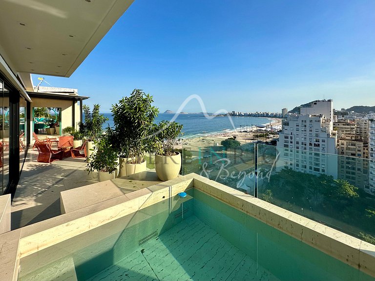Iconic Luxury Penthouse on Copacabana Beach