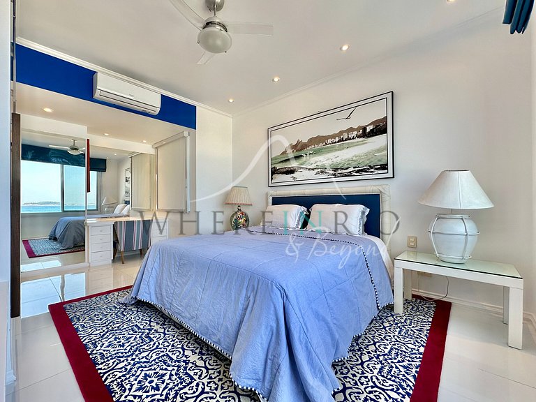 Luxury apartment with panoramic sea view in Arpoador for vac