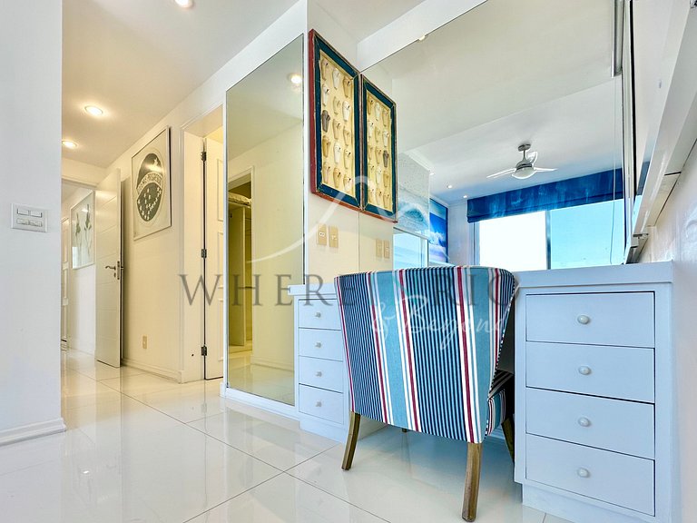 Apartamento de luxo com vista panorâmica do mar no Arpoador