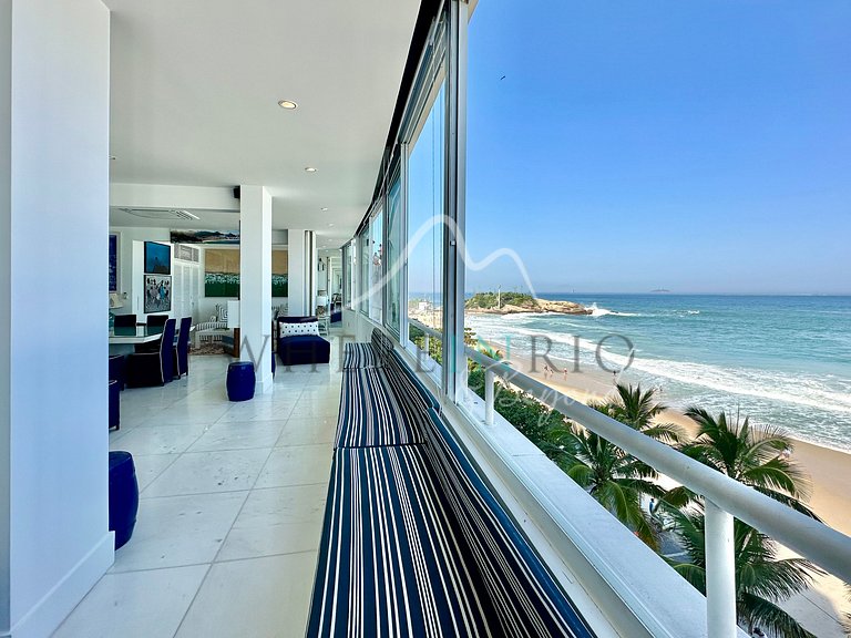 Luxury apartment with panoramic sea view in Arpoador for vac