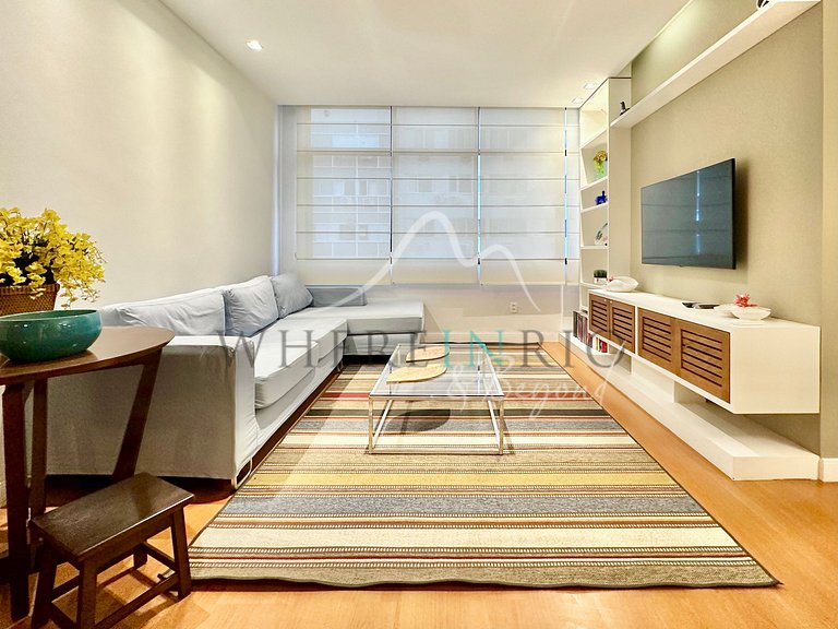 Apartamento em Ipanema com 2 quartos para aluguel de tempora