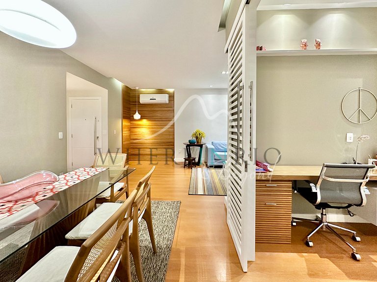 Apartamento em Ipanema com 2 quartos para aluguel de tempora