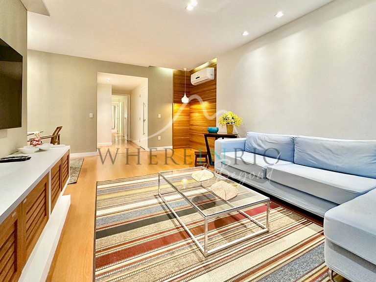 Apartamento em Ipanema com 2 quartos para aluguel de tempora