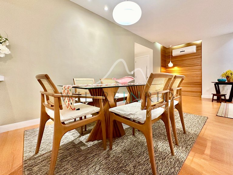 Apartamento em Ipanema com 2 quartos para aluguel de tempora