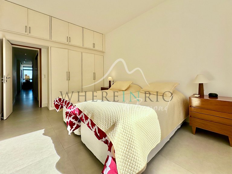 Lindo apartamento vista-mar no Leme