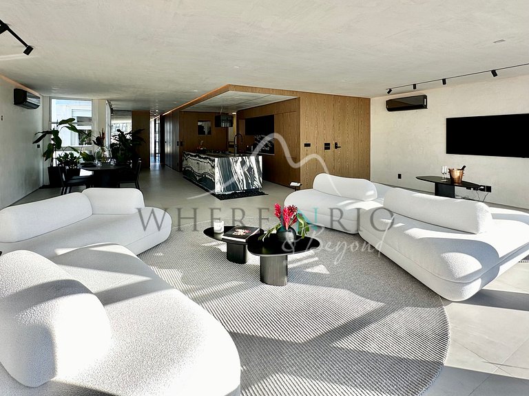 Appartement de luxe avec vue sur la mer à Ipanema