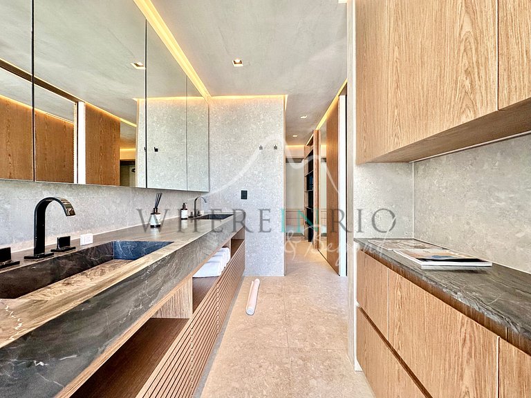 Appartement de luxe avec vue sur le Christ Rédempteur à Ipan