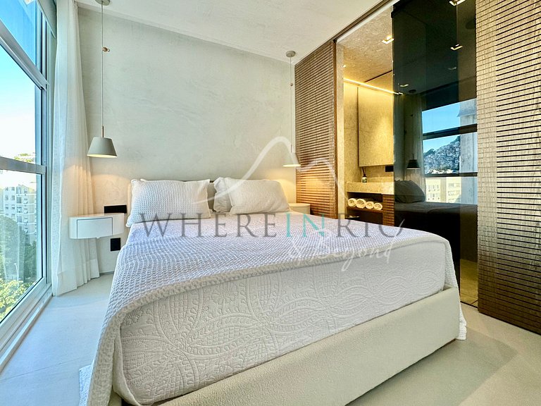 Appartement de luxe avec vue sur le Christ Rédempteur à Ipan