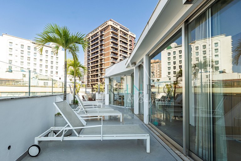 Penthouse with Pool for Vacation Rental in Ipanema