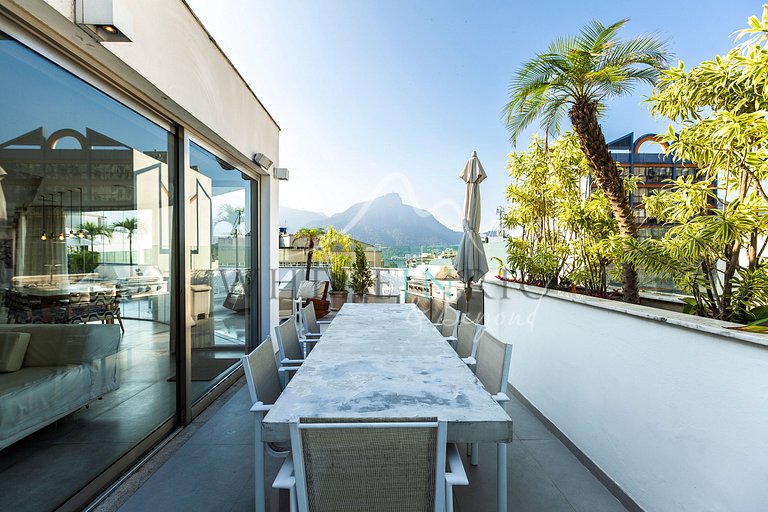Penthouse avec Piscine pour les Vacances à Ipanema