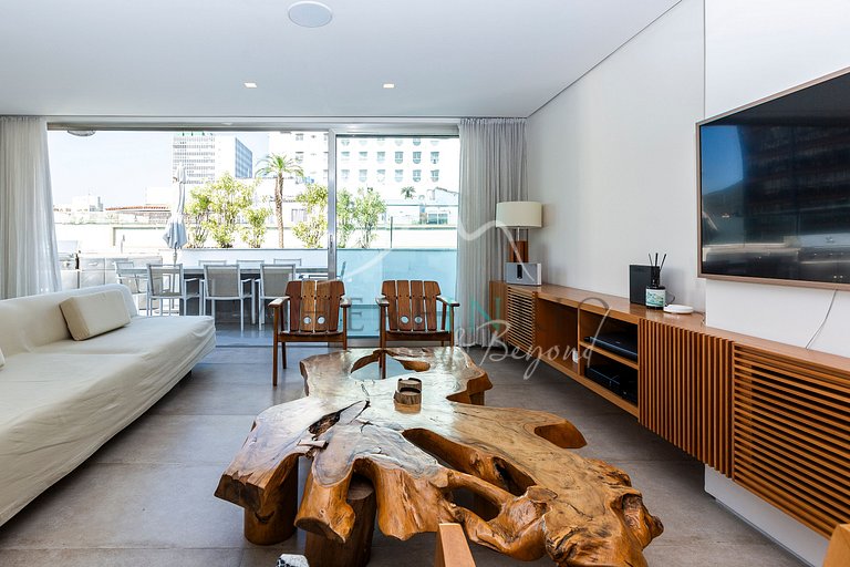 Penthouse avec Piscine pour les Vacances à Ipanema