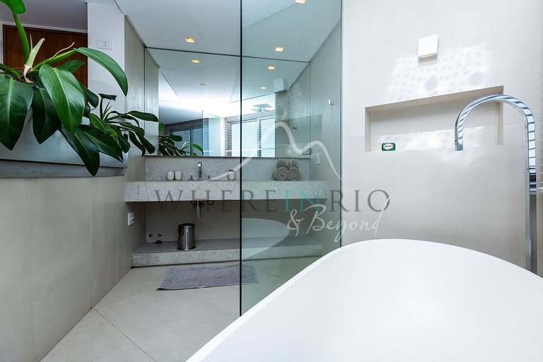 Penthouse avec Piscine pour les Vacances à Ipanema