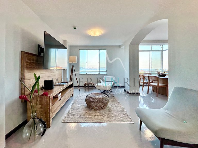 Apartamento con Vista al Mar en Posto 6 Copacabana