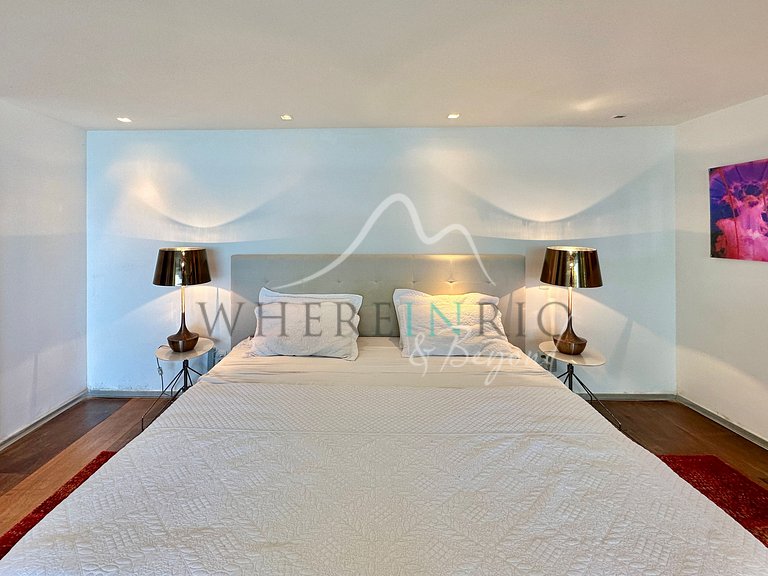 Casa de luxo com piscina infinita para aluguel de férias em