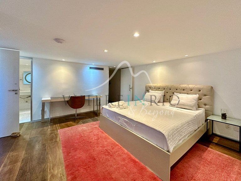 Casa de luxo com piscina infinita para aluguel de férias em