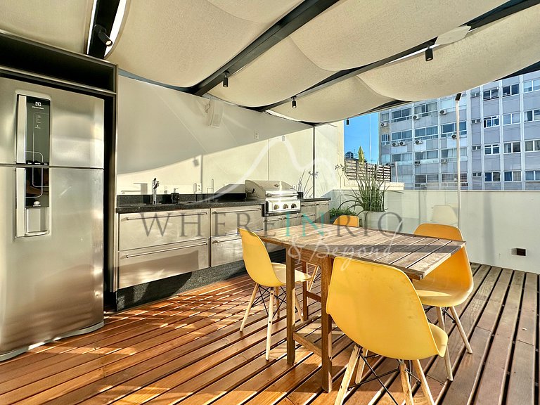 Penthouse de luxe avec piscine à Copacabana