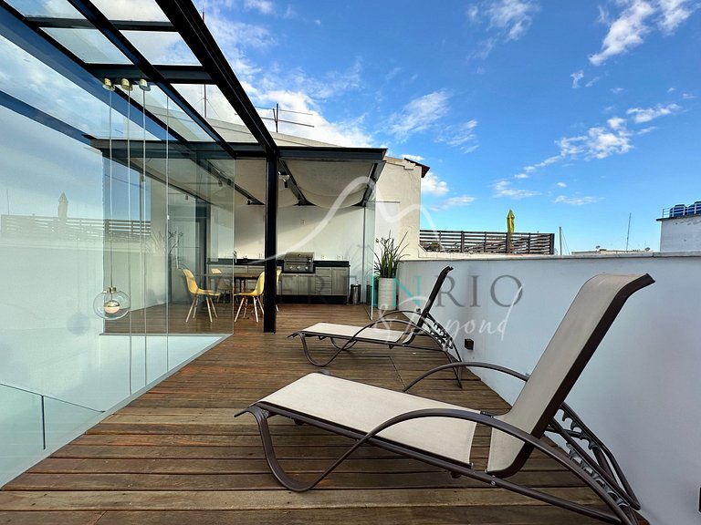 Penthouse de luxe avec piscine à Copacabana
