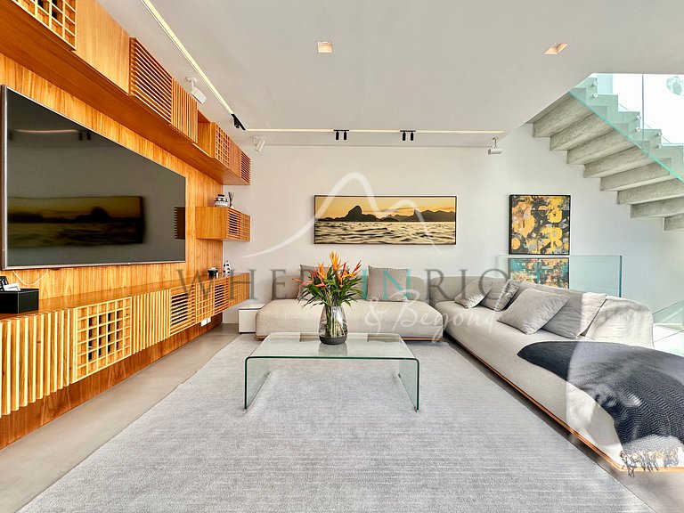 Penthouse de luxe avec piscine à Copacabana