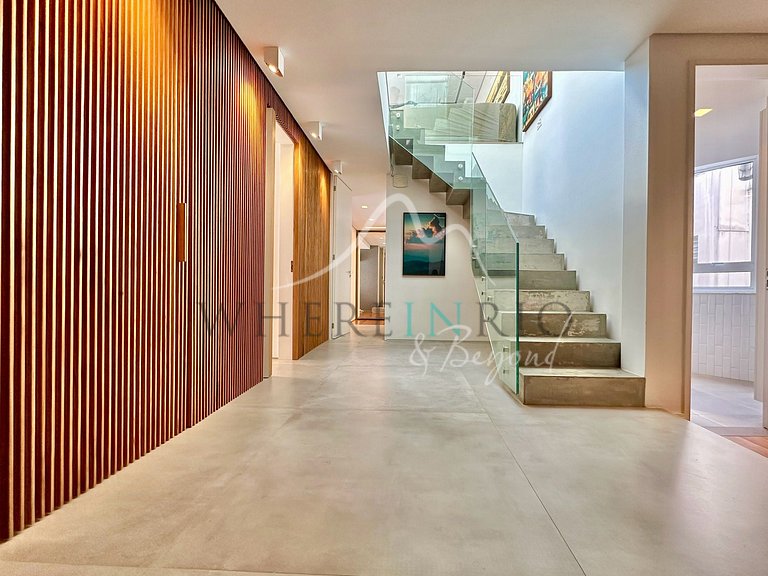 Penthouse triplex avec piscine pour les vacances à Copacaban
