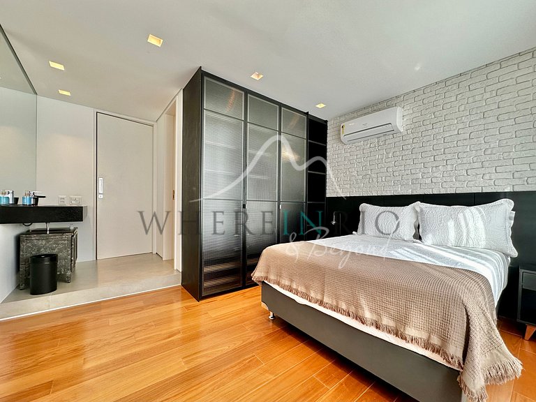 Cobertura triplex com piscina para férias em Copacabana