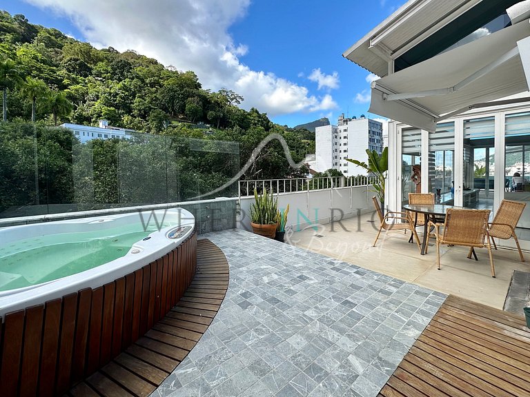 Penthouse in a quiet street in Gávea