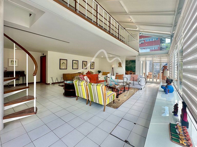 Penthouse in a quiet street in Gávea