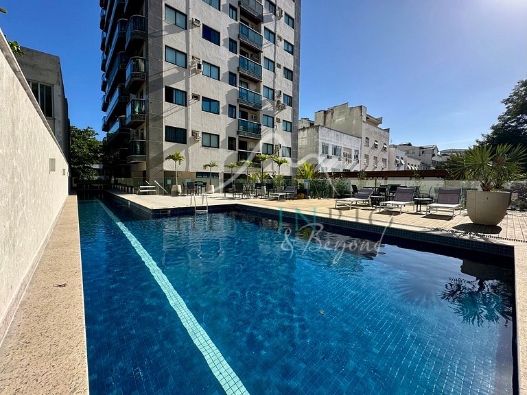 Renovated apartment in Ipanema with sea view