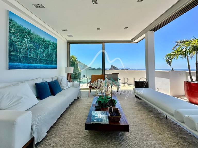 Penthouse de 3 chambres avec la meilleure vue de Rio de Jane