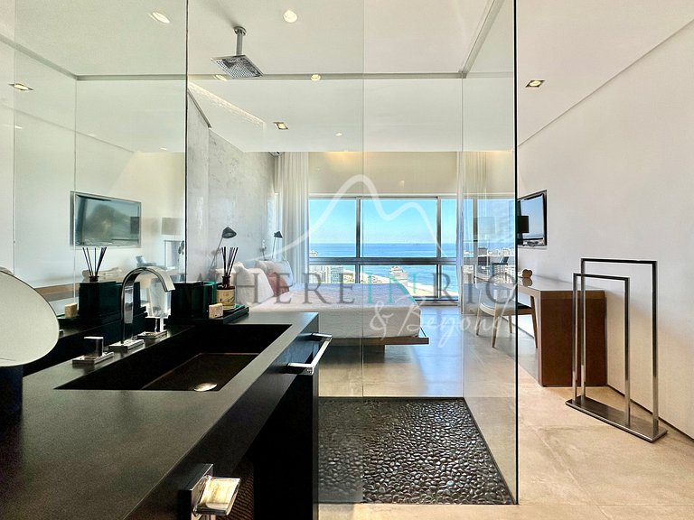 Cobertura com 3 quartos e com a melhor vista do Rio de Janei