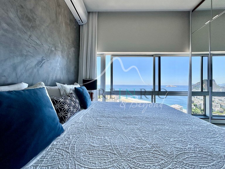 Cobertura com 3 quartos e com a melhor vista do Rio de Janei