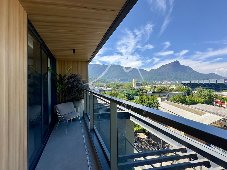Penthouse with pool and Corcovado View