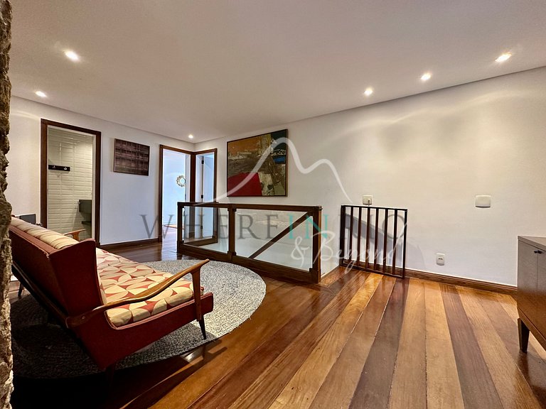 Luxury Home with Ocean View in São Conrado
