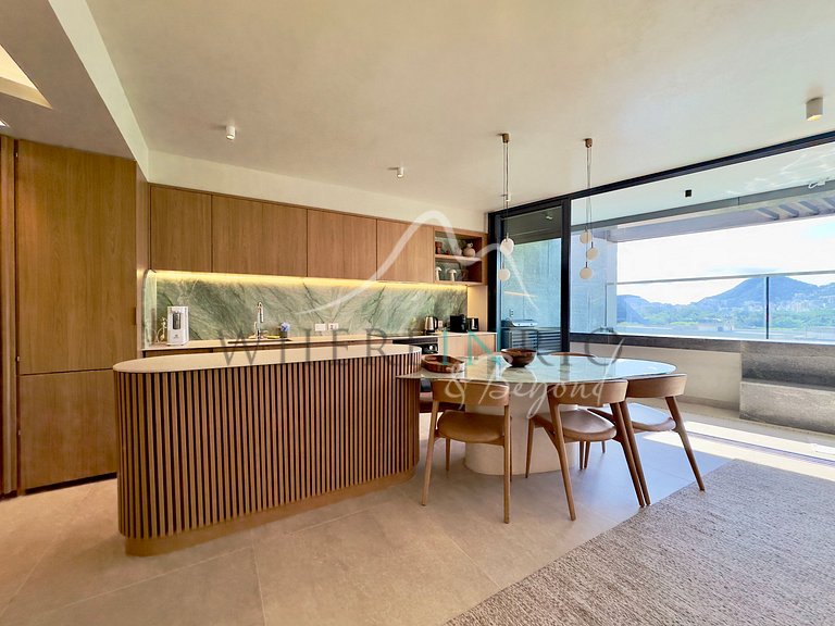 Penthouse with pool and Corcovado View