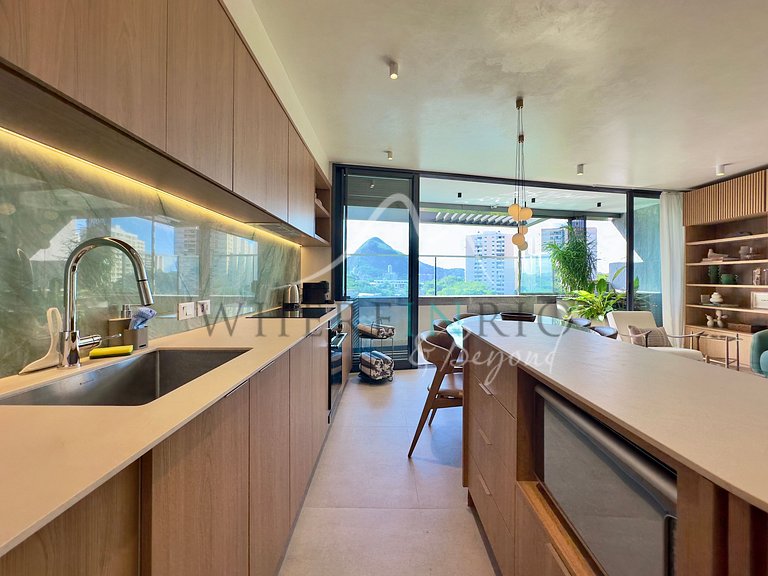 Penthouse with pool and Corcovado View