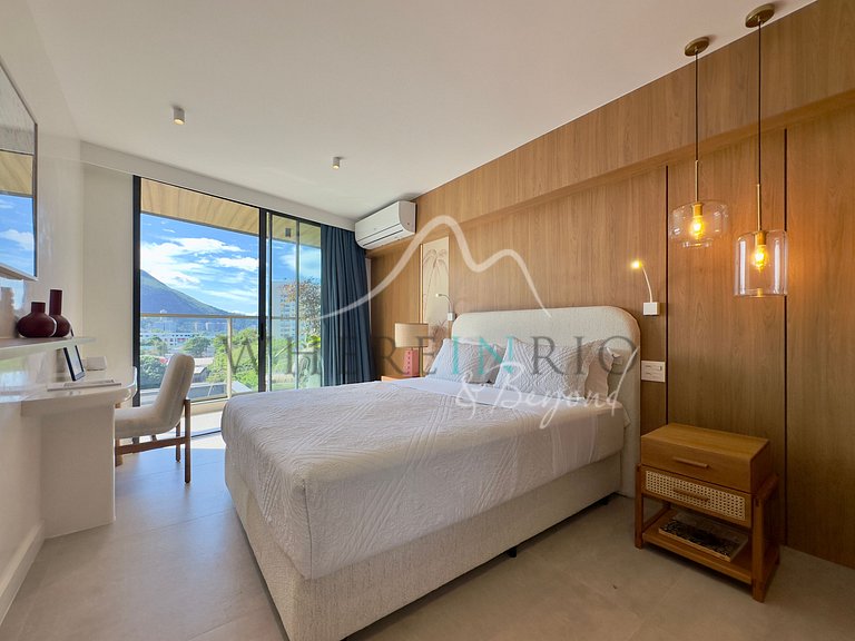 Penthouse with pool and Corcovado View