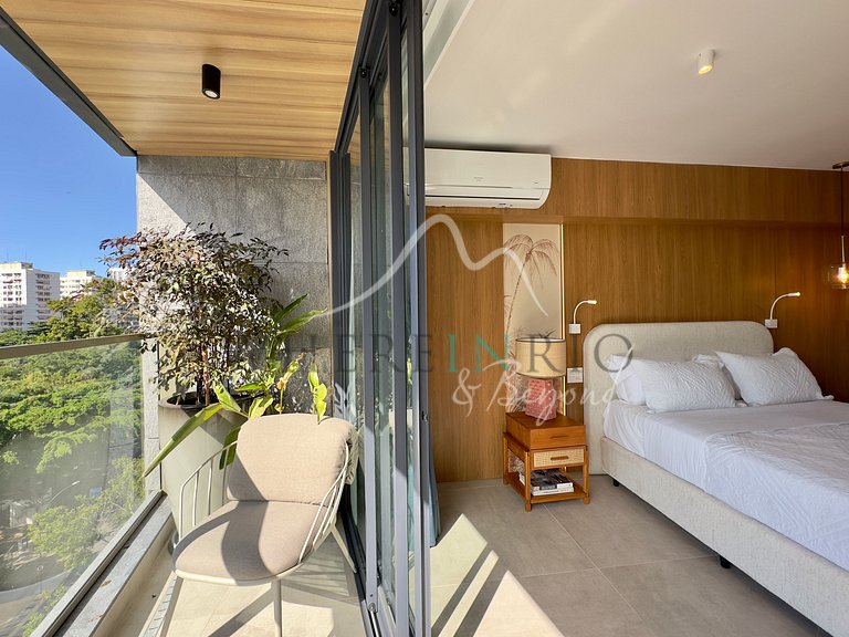 Penthouse with pool and Corcovado View