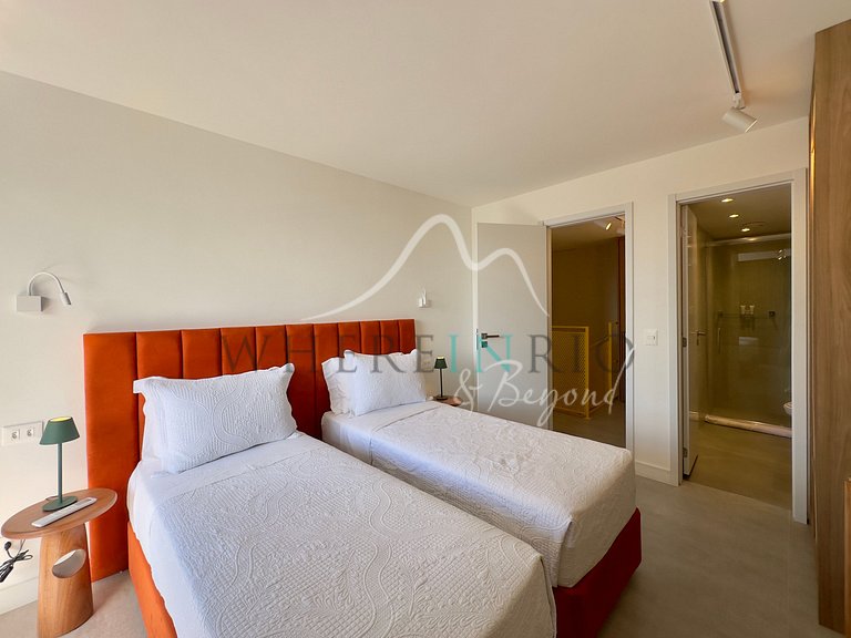 Penthouse with pool and Corcovado View
