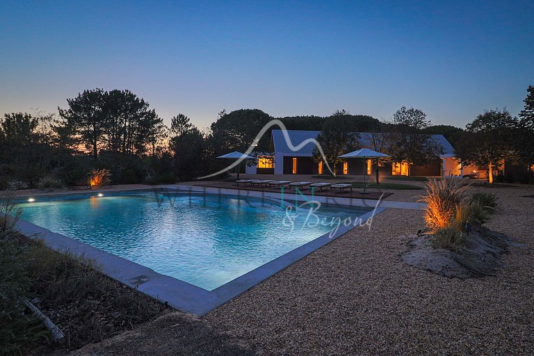 Modern Retreat in Melides with Private Pool