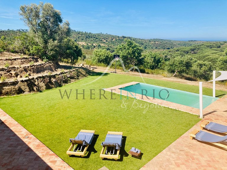 Villa Moderne et Privée avec Vue à Melides