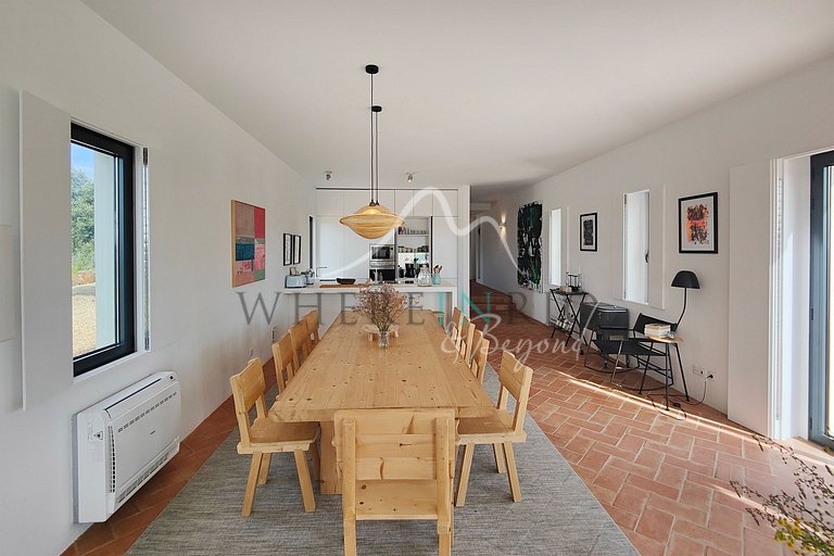 Modern and Private Villa with View in Melides