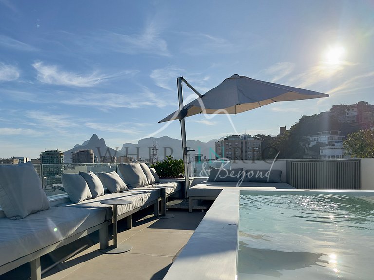 Ático con piscina privada de 4 habitaciones en Ipanema