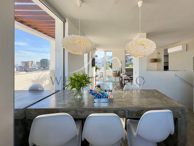 4 suites penthouse with private pool in Ipanema
