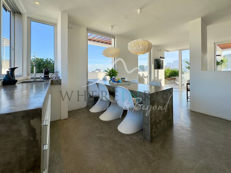 4 suites penthouse with private pool in Ipanema