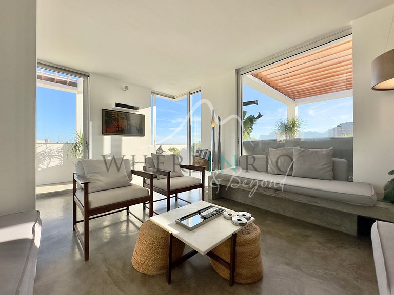 Ático con piscina privada de 4 habitaciones en Ipanema