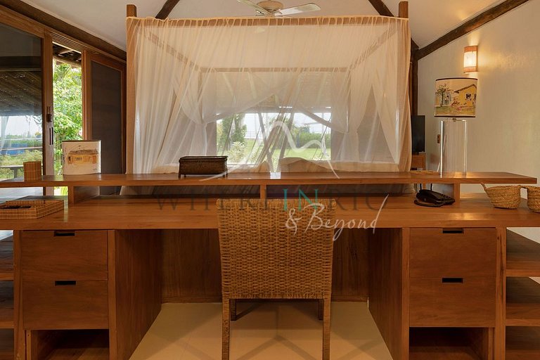 Luxury beachfront villa with pool in Trancoso